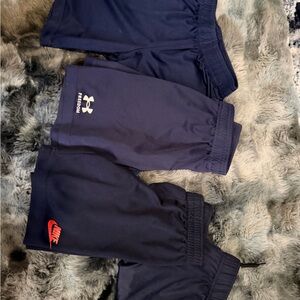 Under Armour Kids Navy athletic Shorts